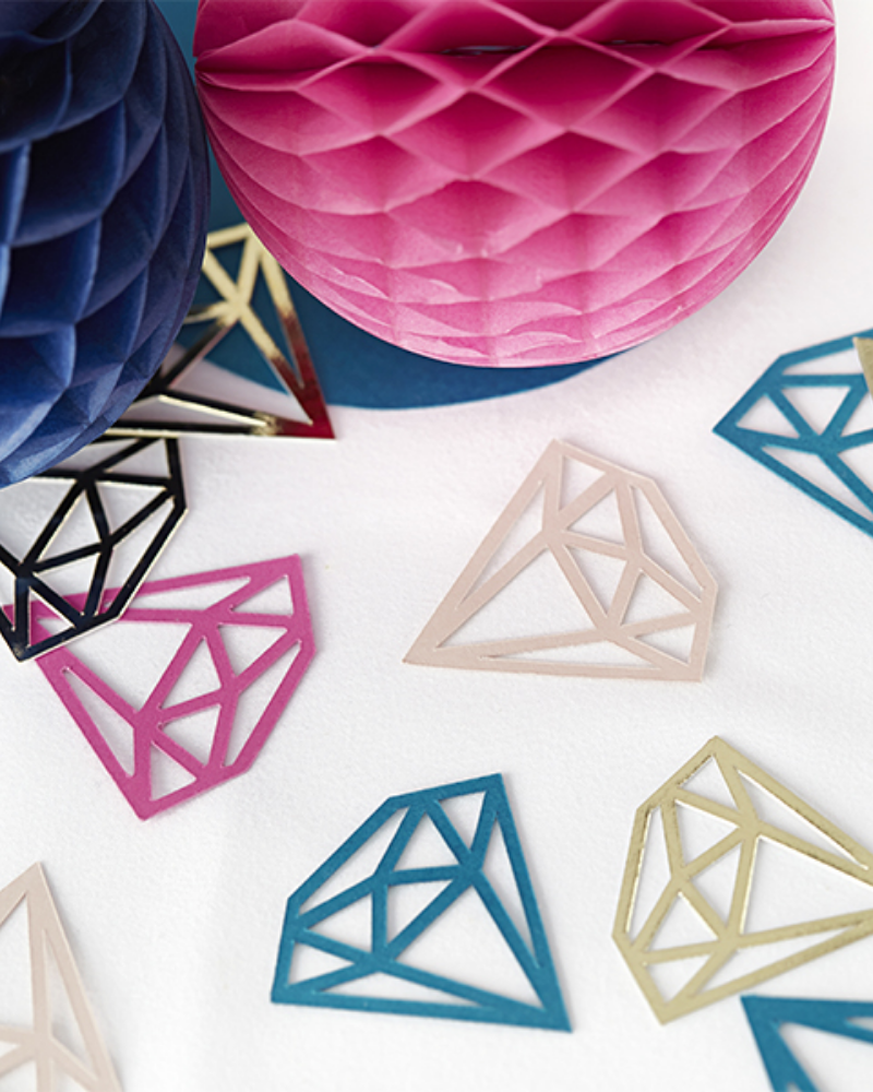 [PARKONS48-000] Confettis diamants géométriques