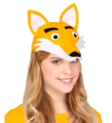[WID11755] Fuchs-Hut aus Filz für Kinder