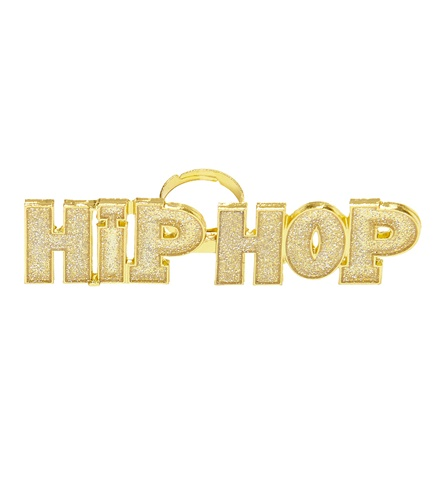 [WID75712] Goldener Hip-Hop-Ring