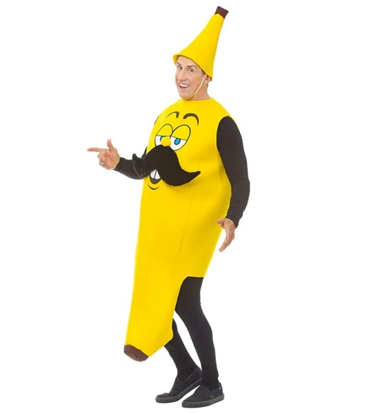 [WID68585] Mr Banana Costume for Adults