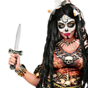 Poignard avec crânes 