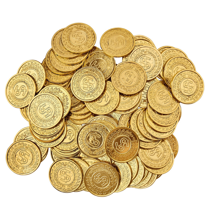 Lot de 100 pièces d'or