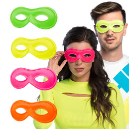 [COT25019FL] 6 Masken neon aus Pappe