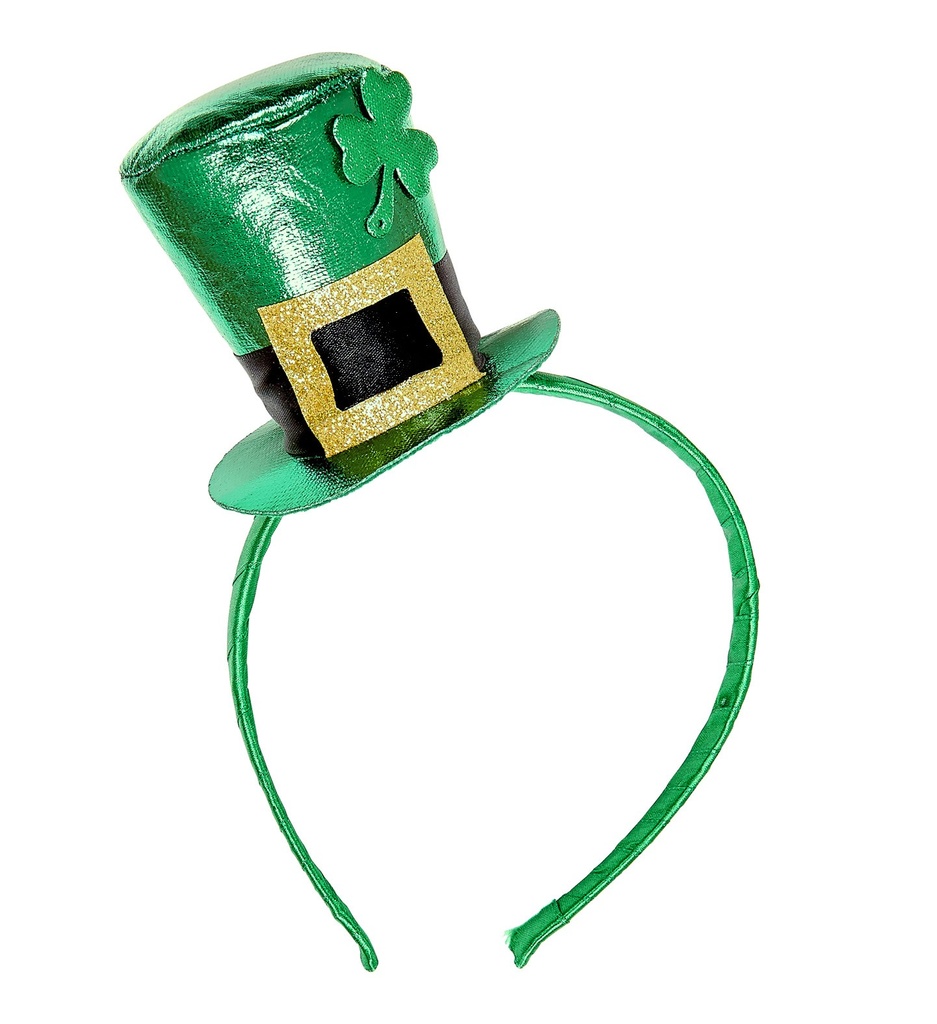 Serre-tête chapeau de lutin Saint-Patrick