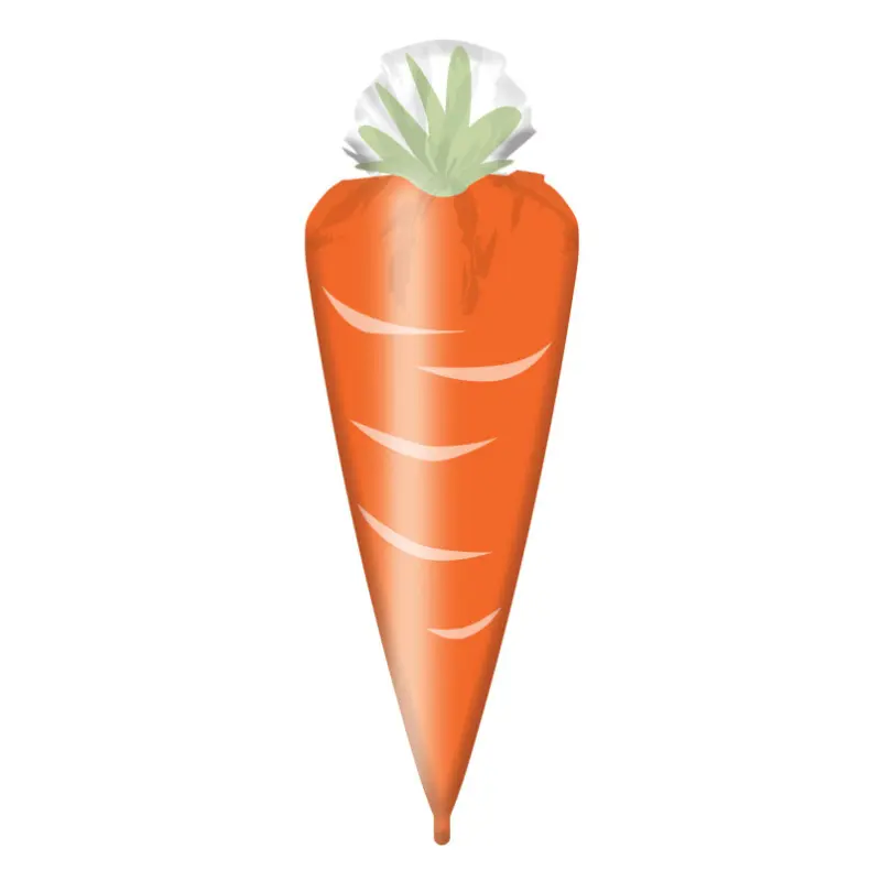 Ballon aluminium Carotte