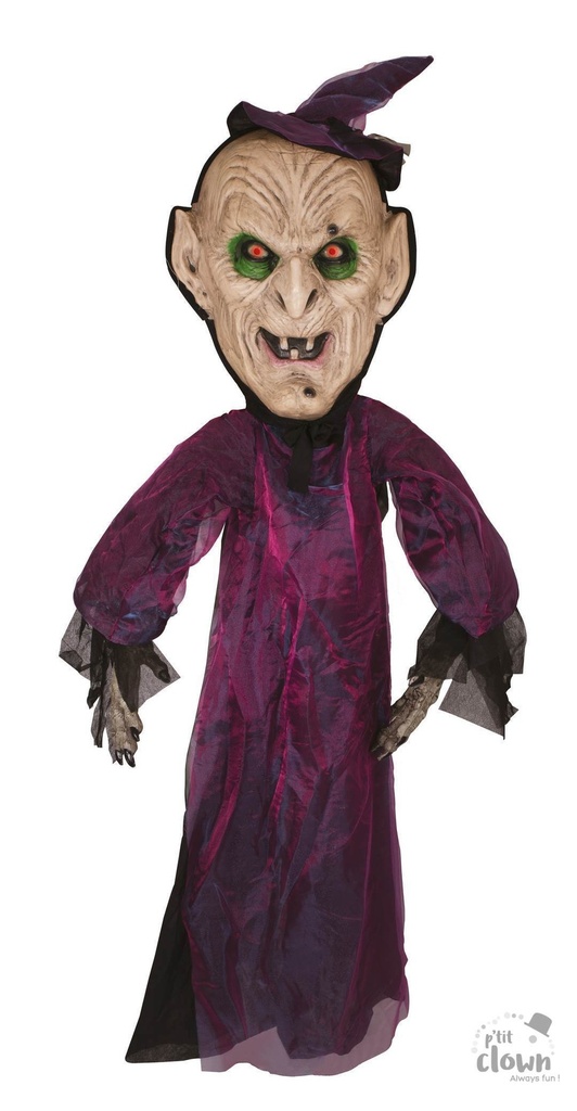 Sorciére maléfique géante limineuse