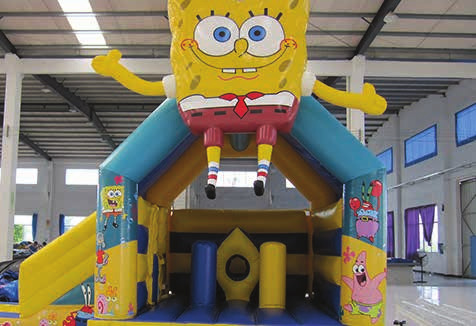 STRUCTURE GONFLABLE Bob L'Eponge