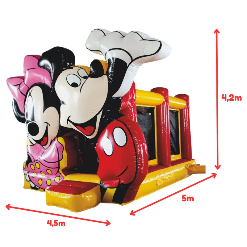 Structure Gonflable Mickey & Minnie