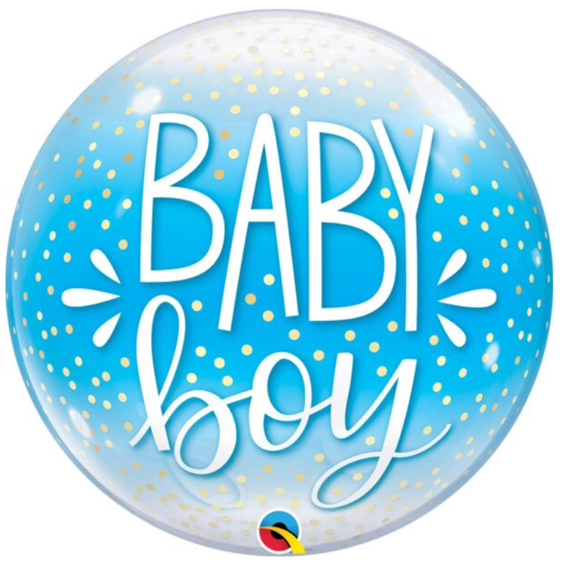 Ballon Bubble "Baby Boy"
