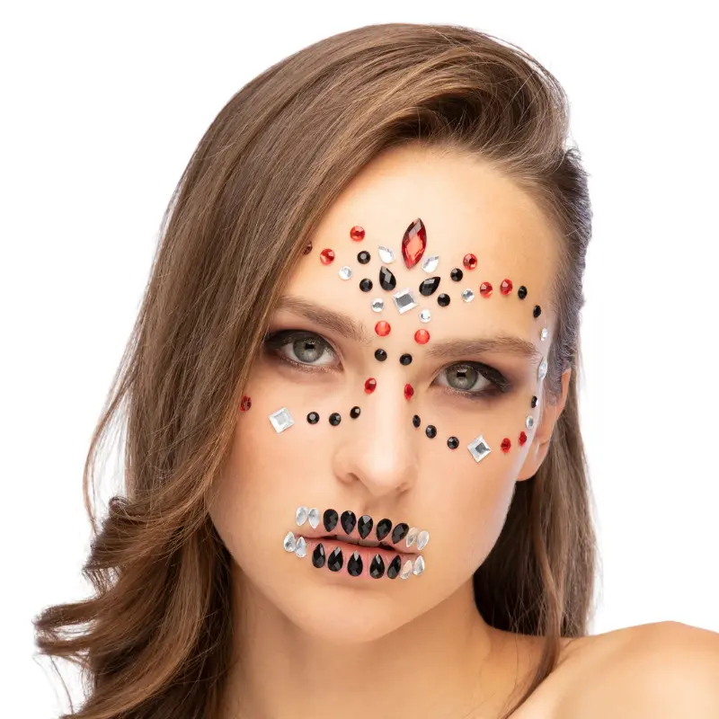 [SMIT46052] Bijoux pour visage "Jour des morts"