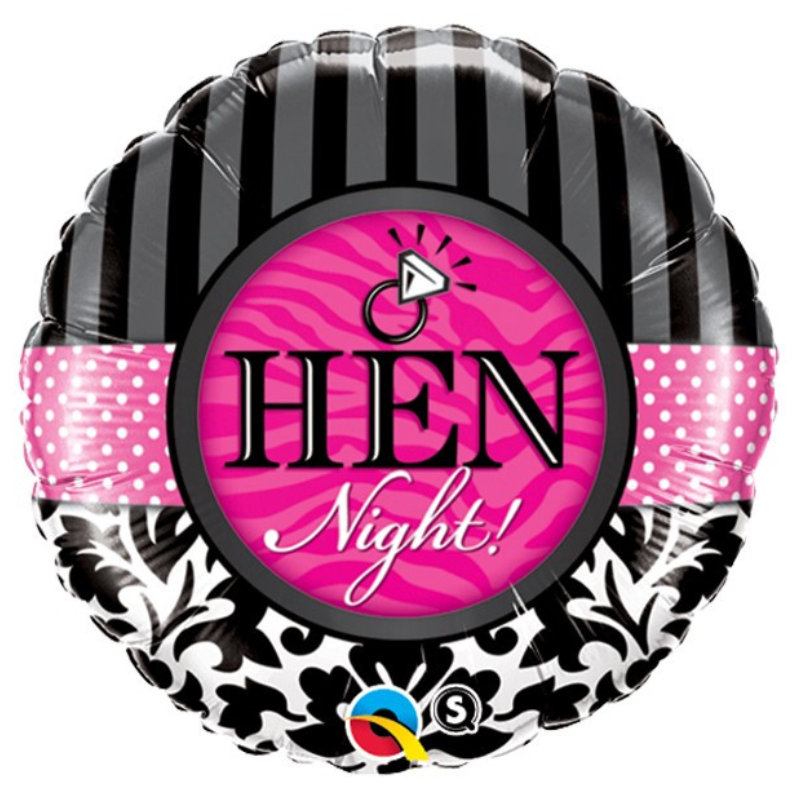 [ABC18456] Balloon 45 cm "Hen Night" - Hen Party