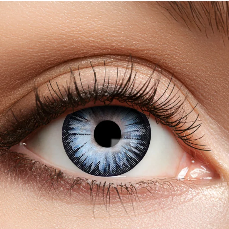 Lentilles Big Eyes gris