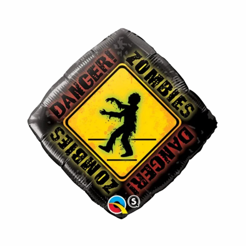 [ABC33755] Luftballon Achtung Zombies