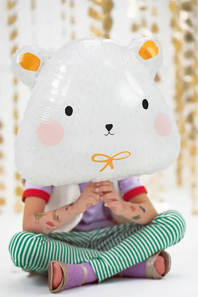 Ballon ours polaire 51 cm