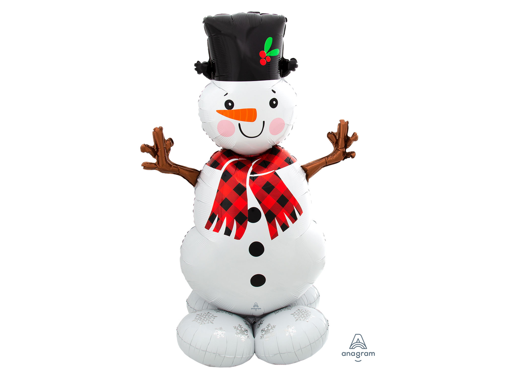[AMS8311811] Air Loonz snowman balloon 88 x 139 cm