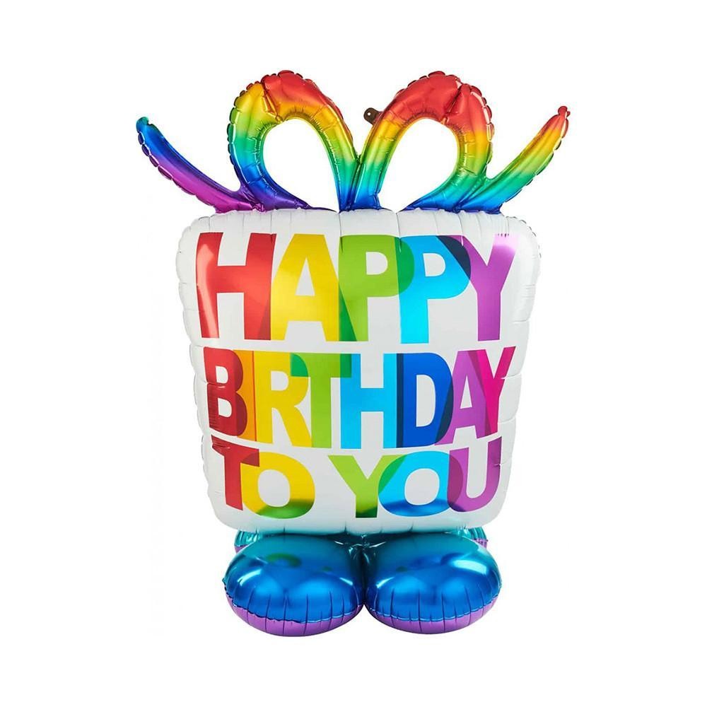 [AMS4282911] Ballon AirLoonz cadeau d'anniversaire 127 x 96 cm