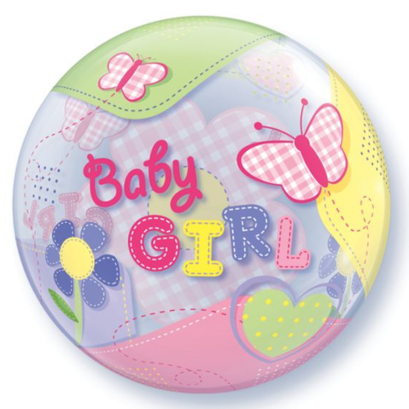 [ABC69729] Bubble-Ballon 22" "Baby Girl"