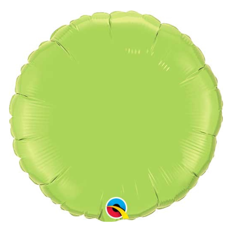 Microfoil Round Lime green