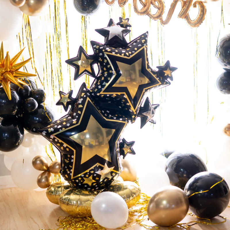 Ballon géant étoiles 149 cm