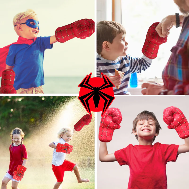 [ORISPIDER-GLOVES] Spider Superhelden Handschuhe für Kinder