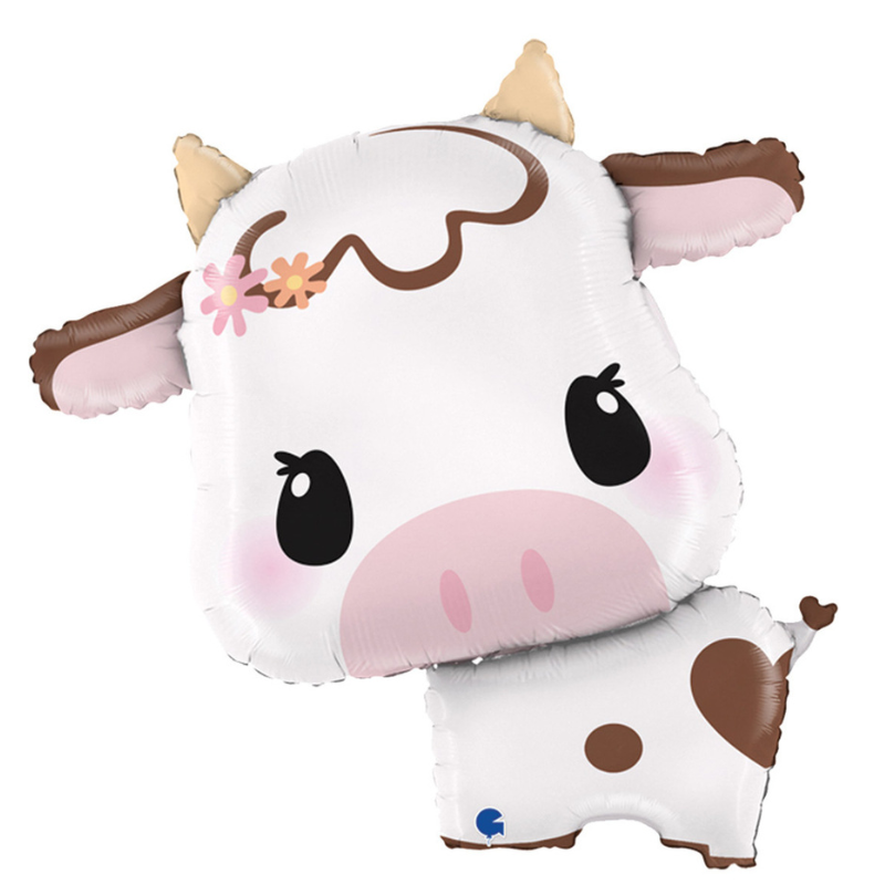 [ABCGG72126-P-FR] Ballon vache 25"/ 64 cm
