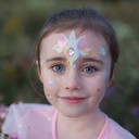 Autocollant  visage - Licorne