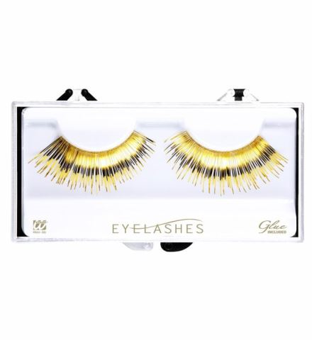 [WID7904G] Falsche Wimpern in Gold