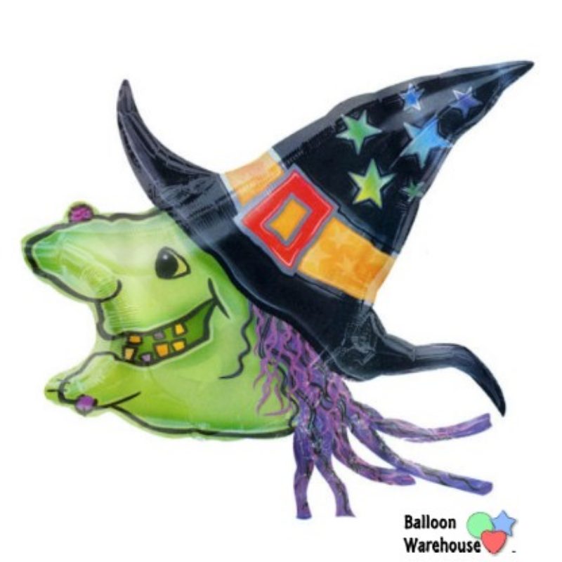 [AMS09344] Halloween Hexen-Luftballon
