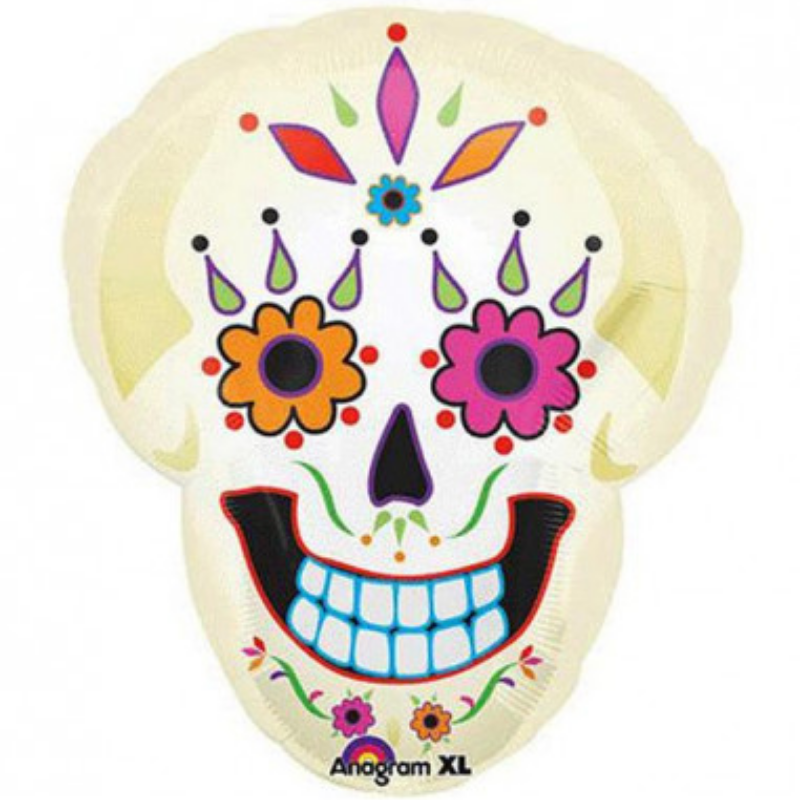 [AMS1471301] Day of the Dead Head Balloon