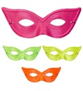 Masks eye mask neon in fabric - 4 colours assorted