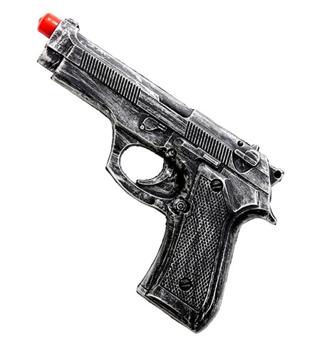 [WID05395] Polizeipistole aus Latex