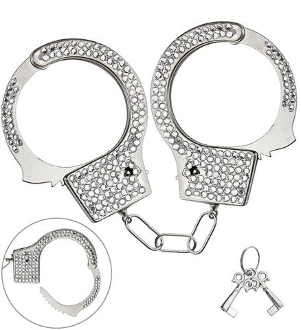 [WID09665] Rhinestone handcuffs