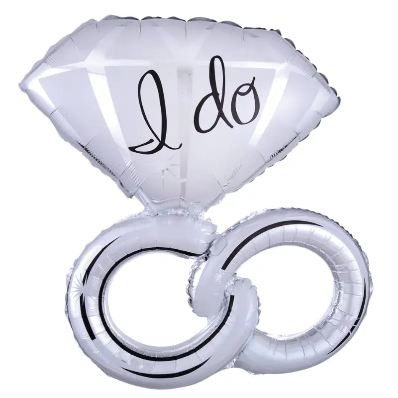 Ballon bague "I do" - Mariage
