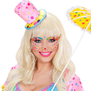 Maquillage autocollants pour visage - Clown