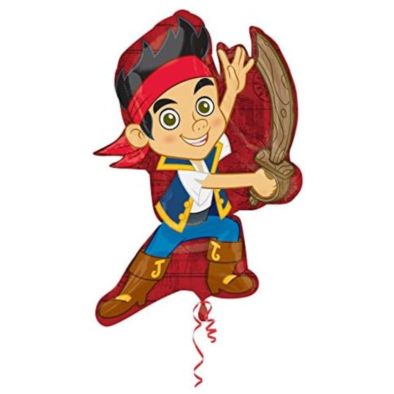 [AMS2567601] Ballon S/Shape Jake le pirate 78 cm