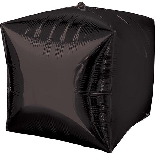 [AMS2839199] Cubez Black Foil Balloon G20 Bulk 38 x 38 cm