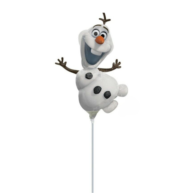 Ballon tige Olaf - Reine des neiges 