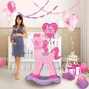 Ballon Air Walker Cheval à Bascule "Baby Girl"