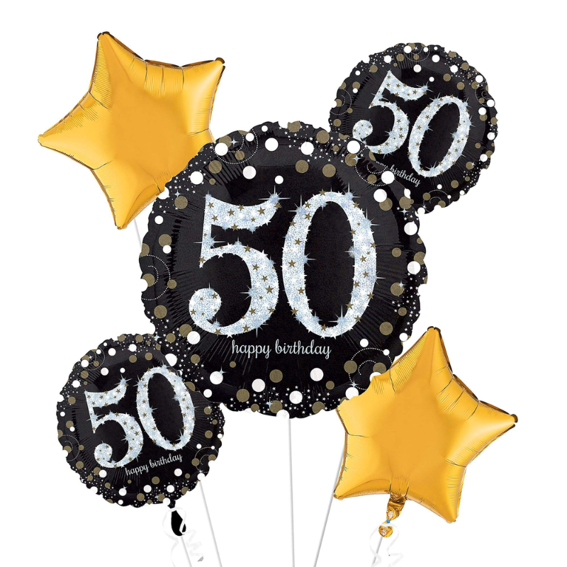 [AMS3214501] Bouquet de ballons 50 ans
