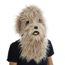 Masque intégral de chien articulé 