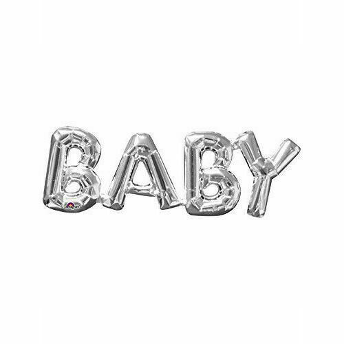 Ballon 'Baby' argent 