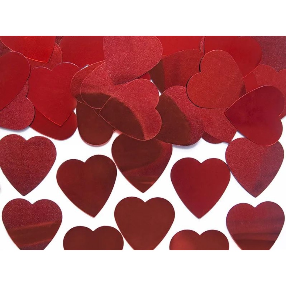 [PARKONS33] Confettis cœurs rouges