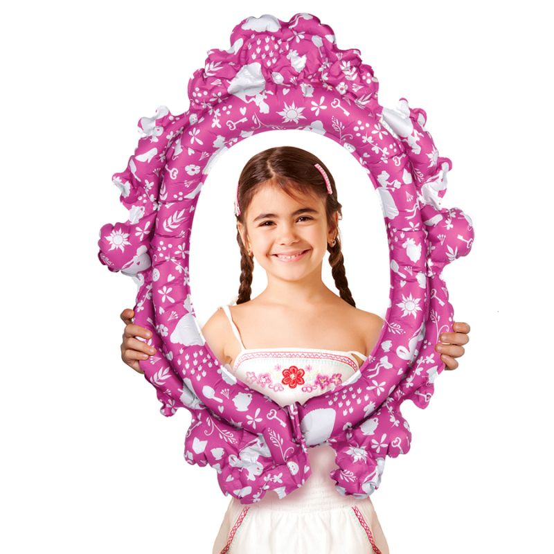 Ballon cadre photo princesse
