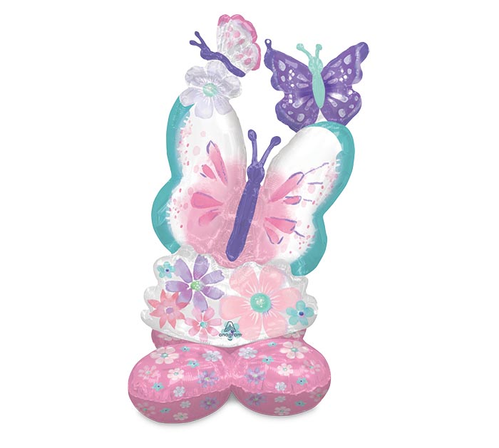 Ballon Airloonz Papillons pastel 71 x 111 cm