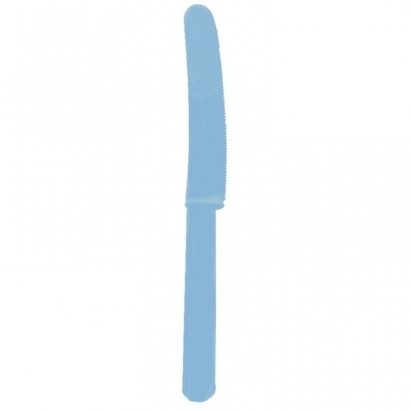 [AMS5522911] couteau plastique x 10: powd blue
