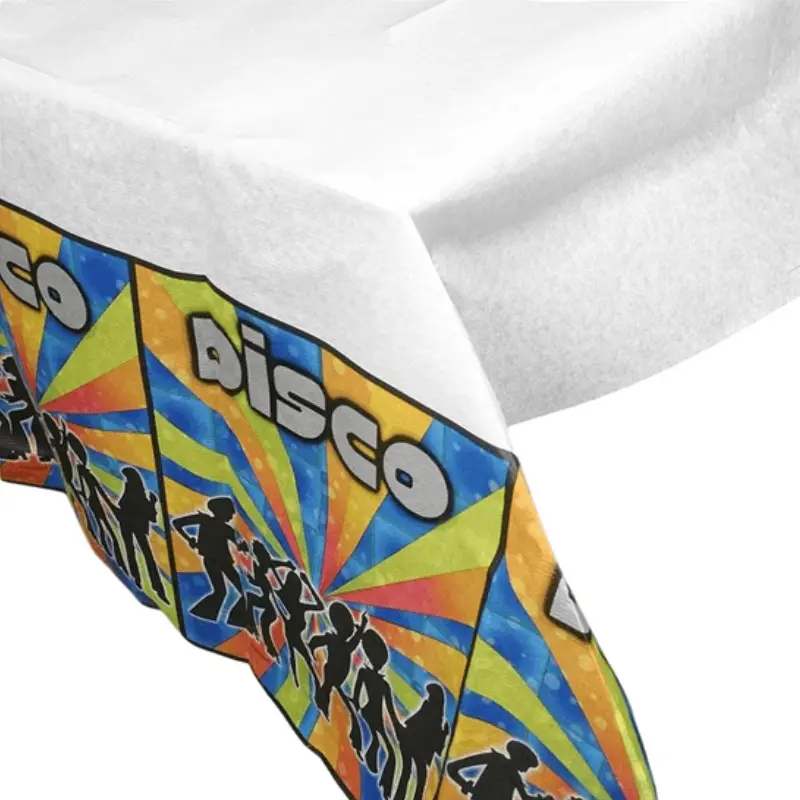 [AMS579801] Tischdecke Disco 80er