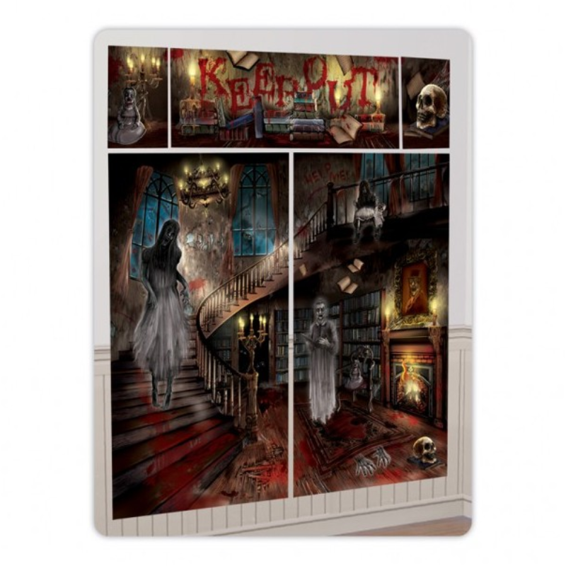[AMS67045155] Haunted Hotel Wall Decoration