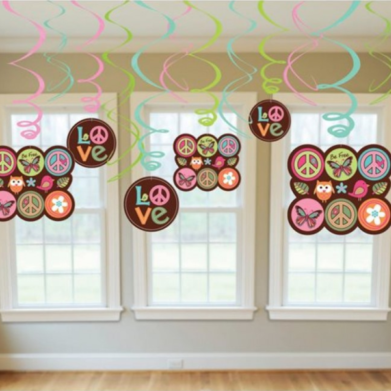 Décorations à suspendre Hippie