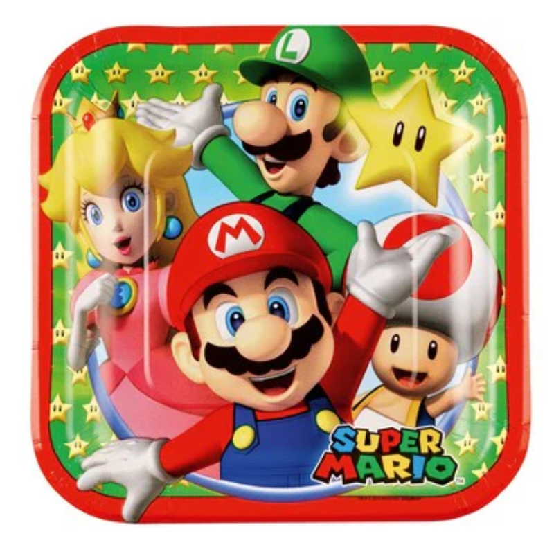 8 Assiettes Super Mario™