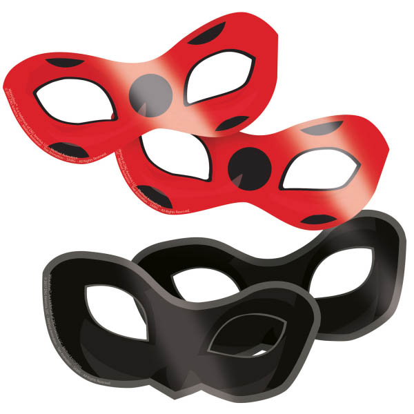 [AMS9902883] 8 Masques Miraculous Ladybug™
